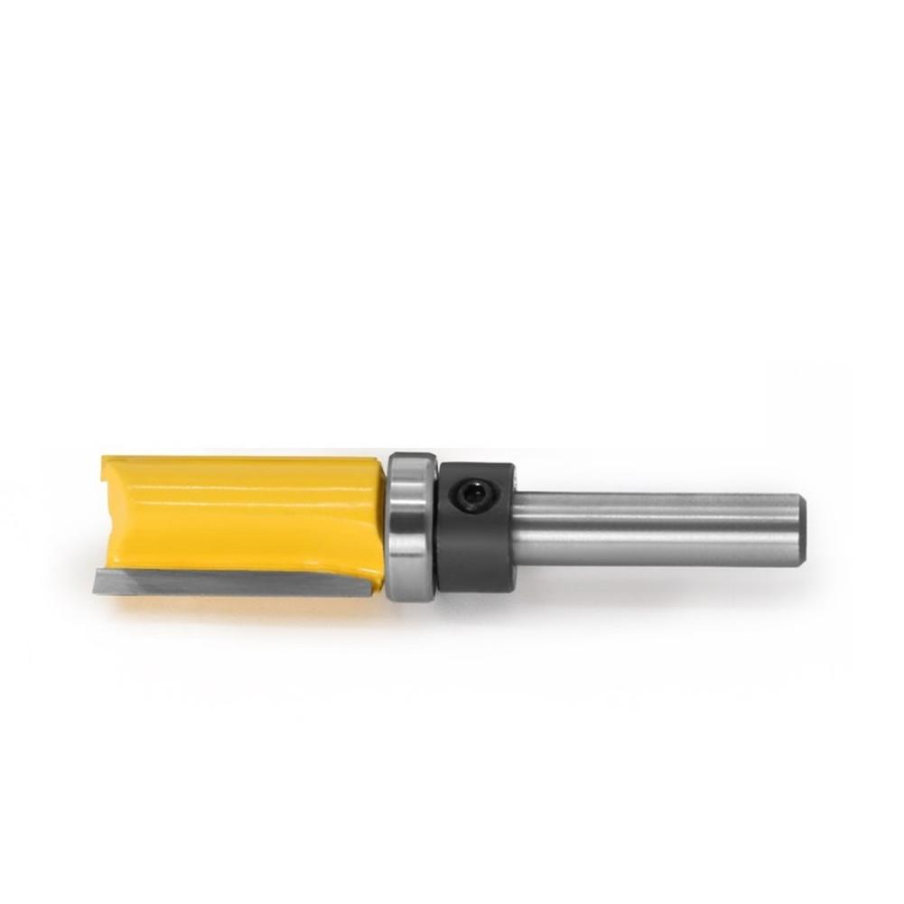 Holzbearbeitungsfräser 8mm Schaft Gerader Schaftfräser für Schablonenbearbeitung und Fräsarbeiten aus legiertem Stahl