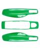 Key fob cover for Porsche Cayenne Porsche key key cover Python Macan, 718, Cayman, Panamera, 911, Boxster, chain, (Giant Green)