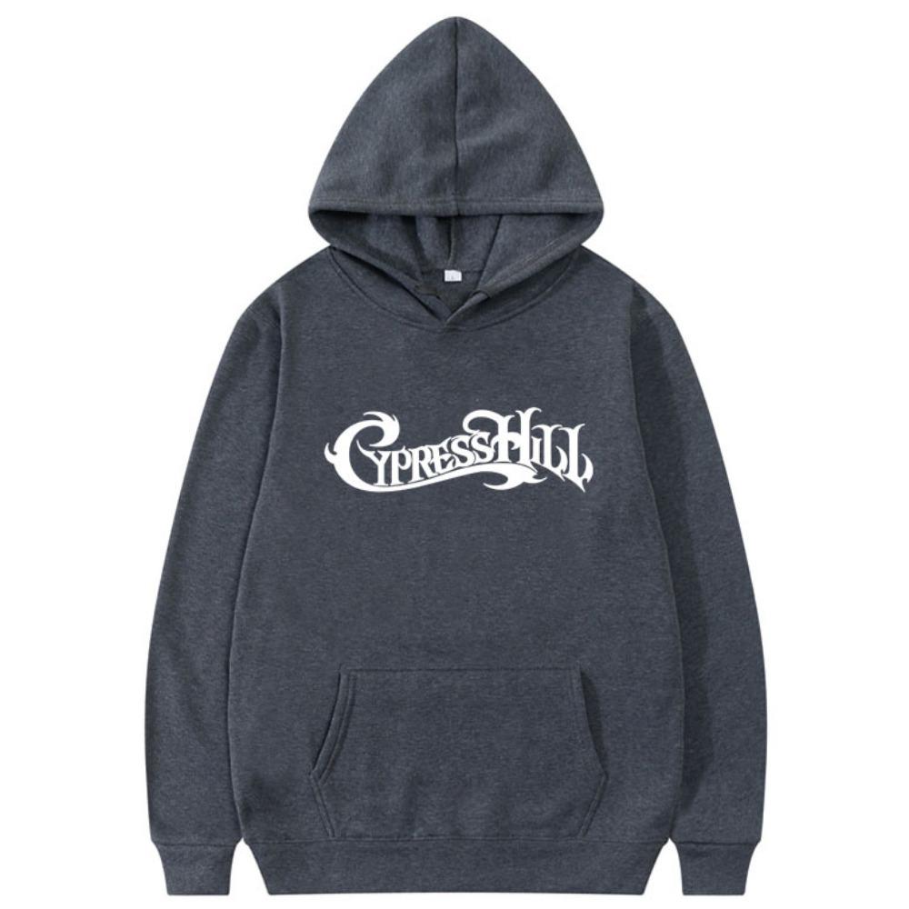 Rapper Cypress Hill Logo Hoodie Men's Women's Fashion Oversized Hooded Sweatshirt Unisex Skeleton Print Pullover Hoodies