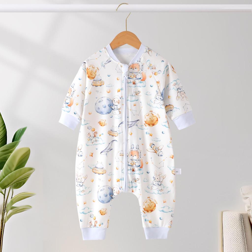 Pure Cotton Baby Romper & Sleeping Bag - Spring/Autumn Collection for Boys & Girls