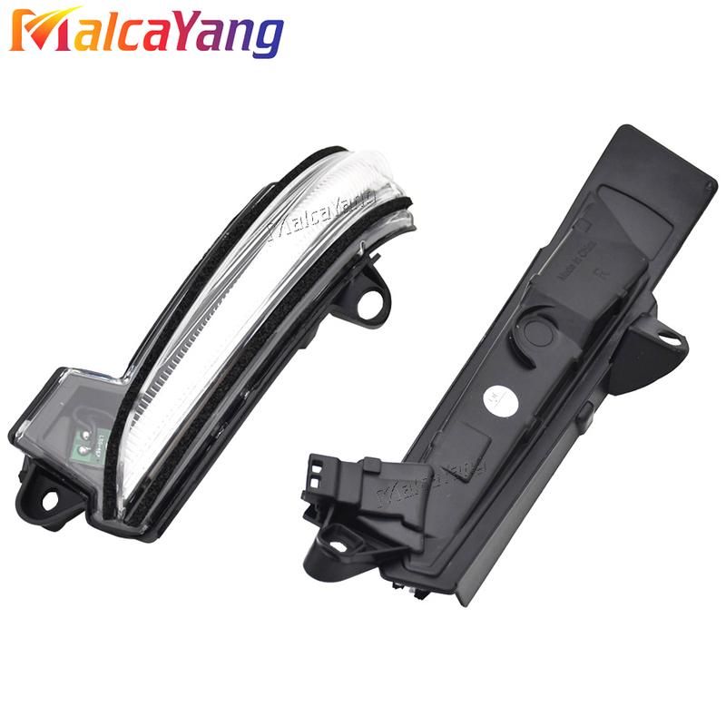 1Pairs LED Dynamic Turn Signal Light Side Mirror Sequential Lamp Blinker Indicator For Ford Fusion Mondeo  Version 2013-