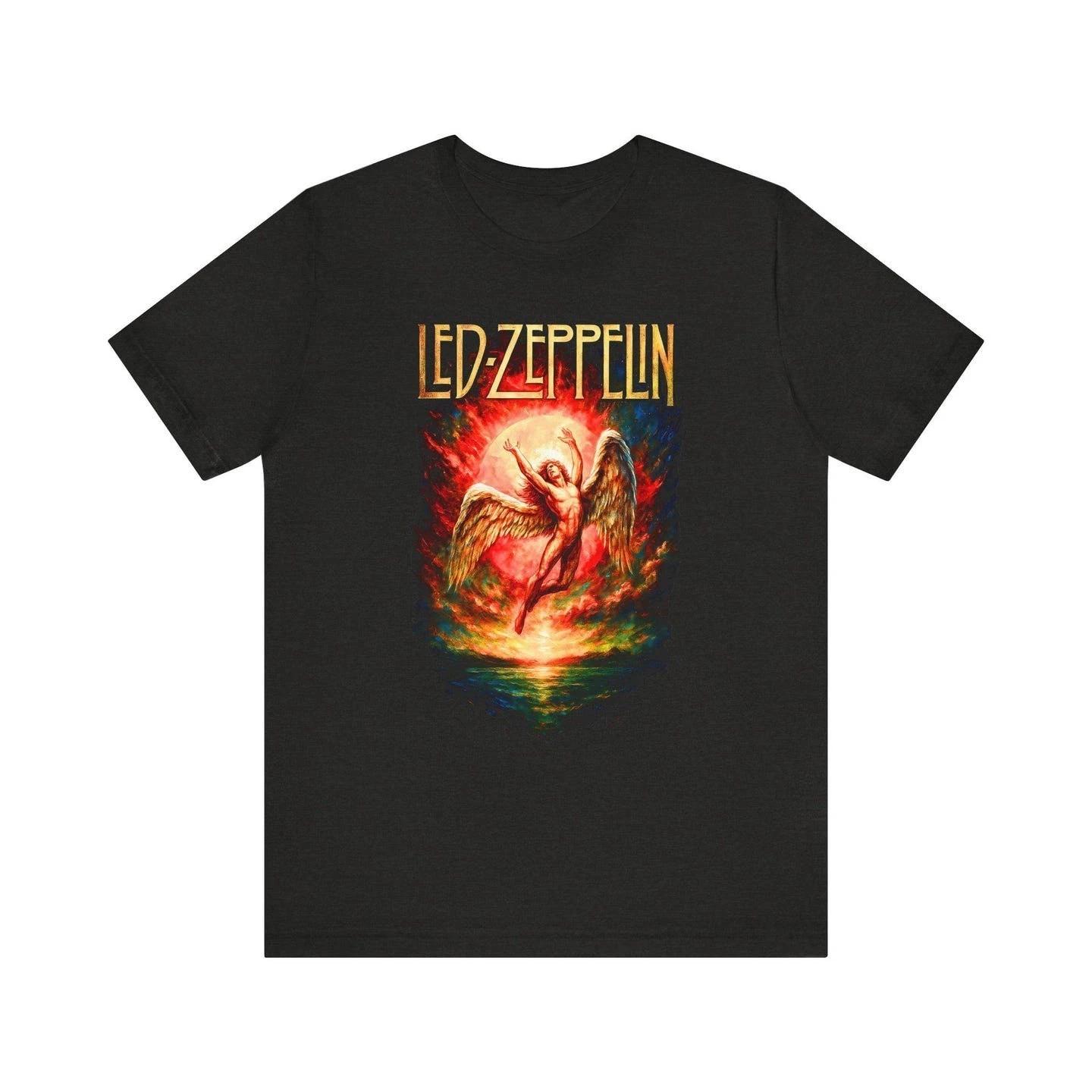 UNISEX Icarus Tribute Inspired Graphic Tee - Vintage Classic Rock Band Tour Shir S
