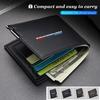 Leather Cards Bags Driver's License Card Case Money Holder Auto Accessories For E91 E92 E60 F10 F30 E39 E36 E87 X1 X3 X5 E70