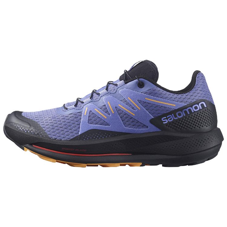 Salomon Pulsar Trail Comfortable Fabric Durable Low-Top Casual Running Shoes Women sneaker Blue Black 416150