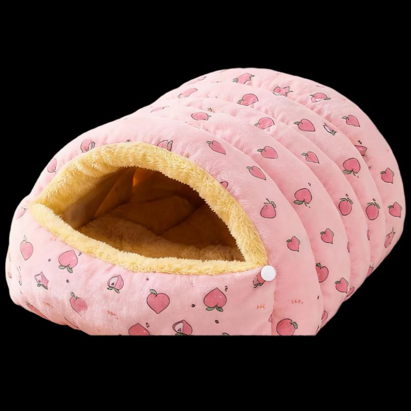 Qio Winter Warm Cat Sleeping Bag Bed