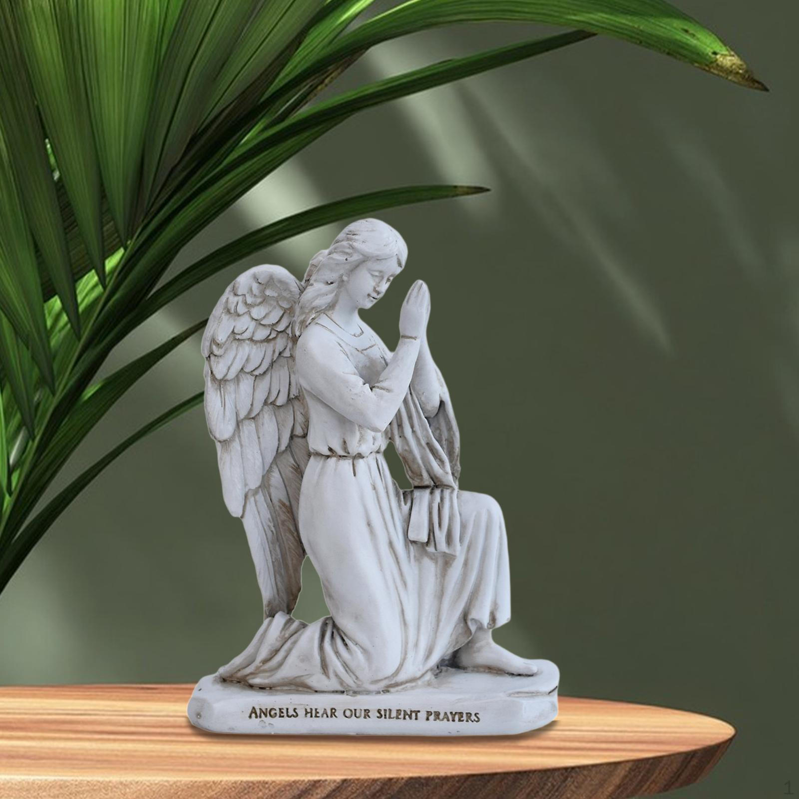 

Статуэтка ангела, статуэтка, украшение, скульптура для книжной полки, камина, стола, центральный элемент, для дома в помещении Style B