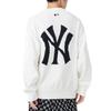 MLB New York Yankees Sweaters Unisex Cream Crew Neck Moderate Other 3AKPB0126-50CRS