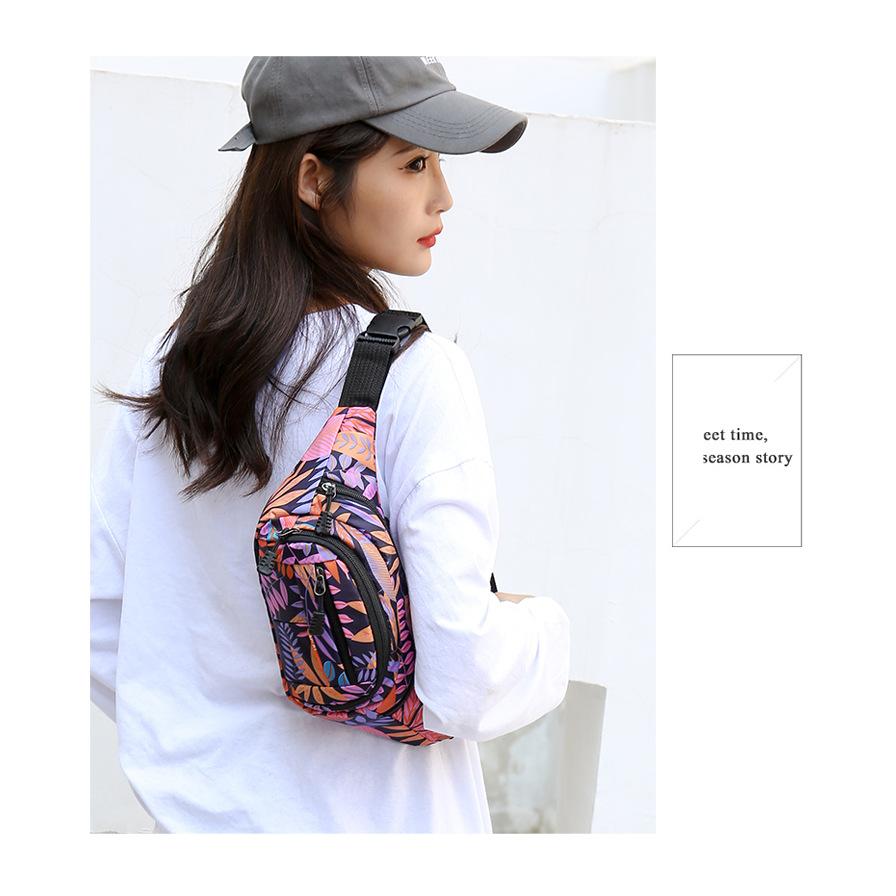 New Women's Fanny Pack Premium Messenger Bag Women's Shoulder Fanny Pack Large Capacity Cycling Running Sports Bag