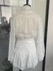 2025 Spring/Summer Bestseller: Temperamental Bow Puff Sleeve Top & Ruched Half Skirt Set