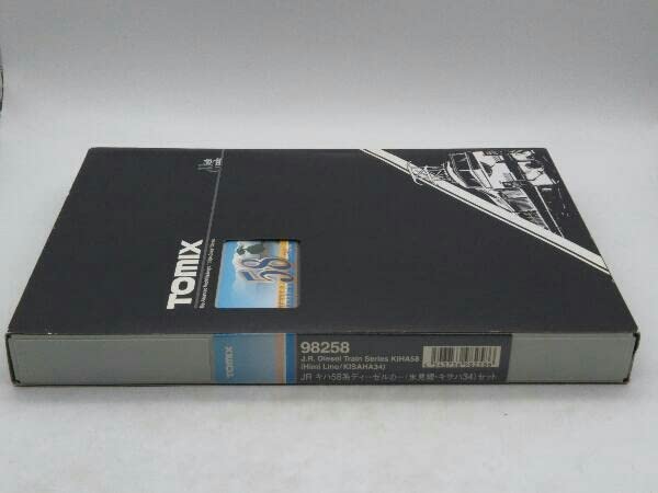 Operation Confirmed Railway Model N Gauge TOMIX 98258 JR Kiha 58 Series Diesel Car Himi 34 Set Available for Store Pickup Line/Kisaha 4-car