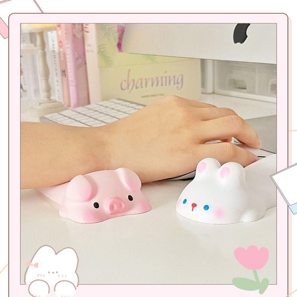 Animal Shape Mouse Pad Support Memory Foam Slow Rising Squishy Toys Cute Wrist Rest  Desk