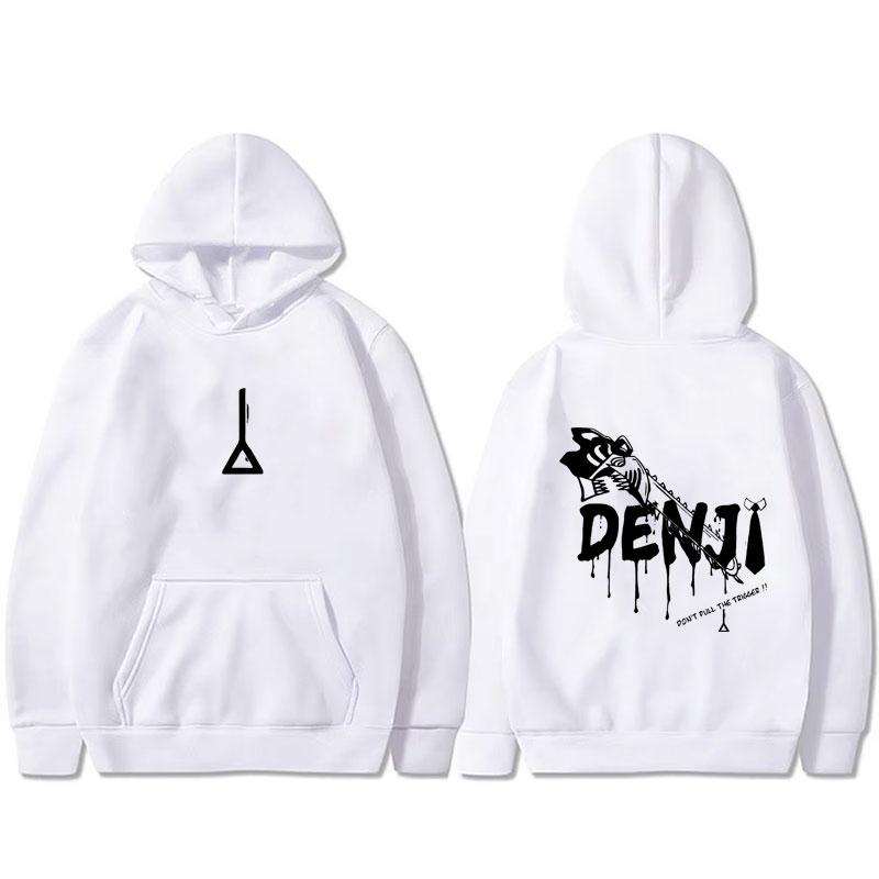 Anime Chainsaw Man Hoodie Kawaii Denji Pochita Funny Print Tracksuit Men Women Cosplay Oversized Hoodies Male Fashion Pullover