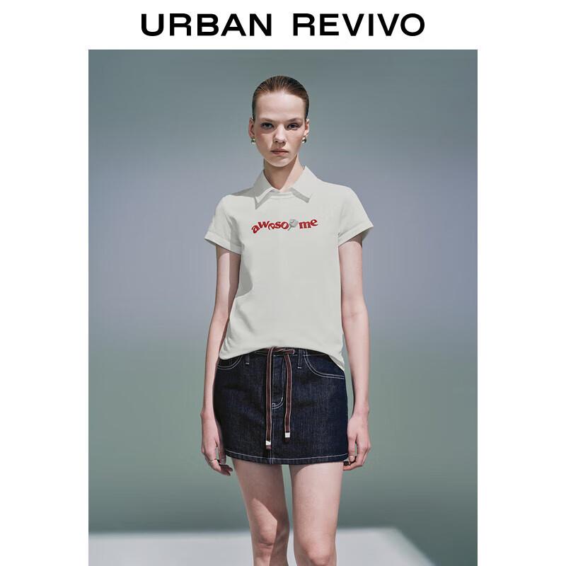 UR Women s Casual Letter Print T-shirt XS