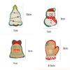 Cute Cartoon Christmas Cat Toy With Plush Material Perfect For Pet Playtime And Biting Characters)