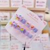 Children's Wearable Nail Sticker Windmill: Cute Detachable Cartoon Nail Art for Girls Aged 3-12