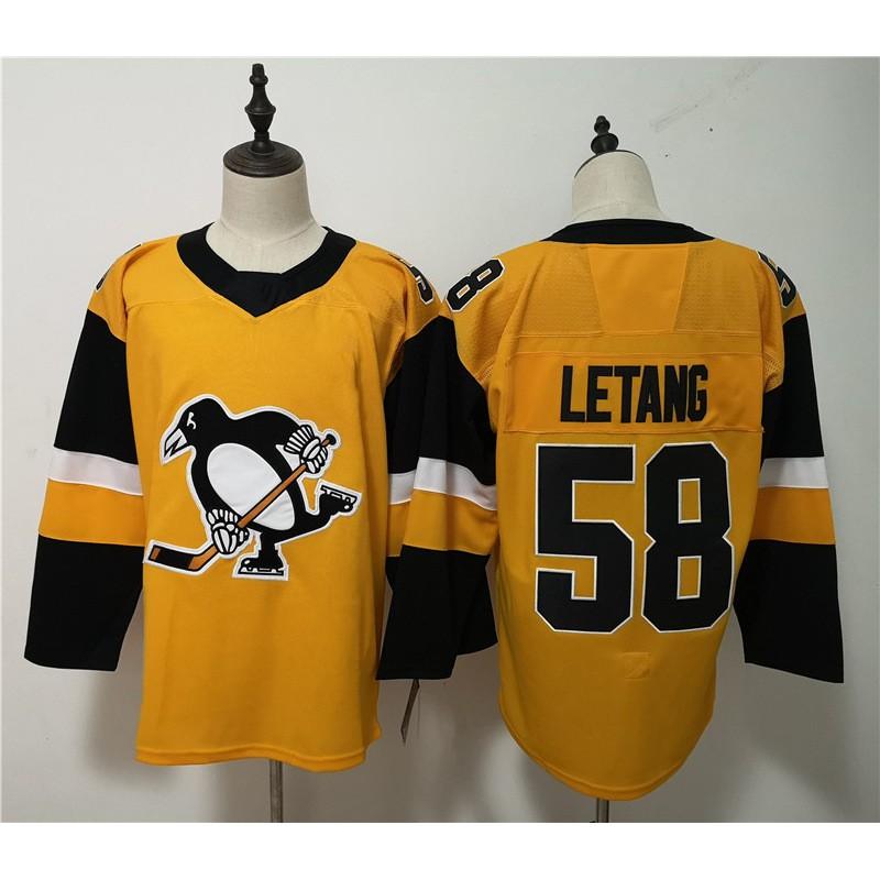 Pittsburgh Penguins NHL Eishockey Trikot für Erwachsene Fanartikel Premium-Mischung Eis-Uniform