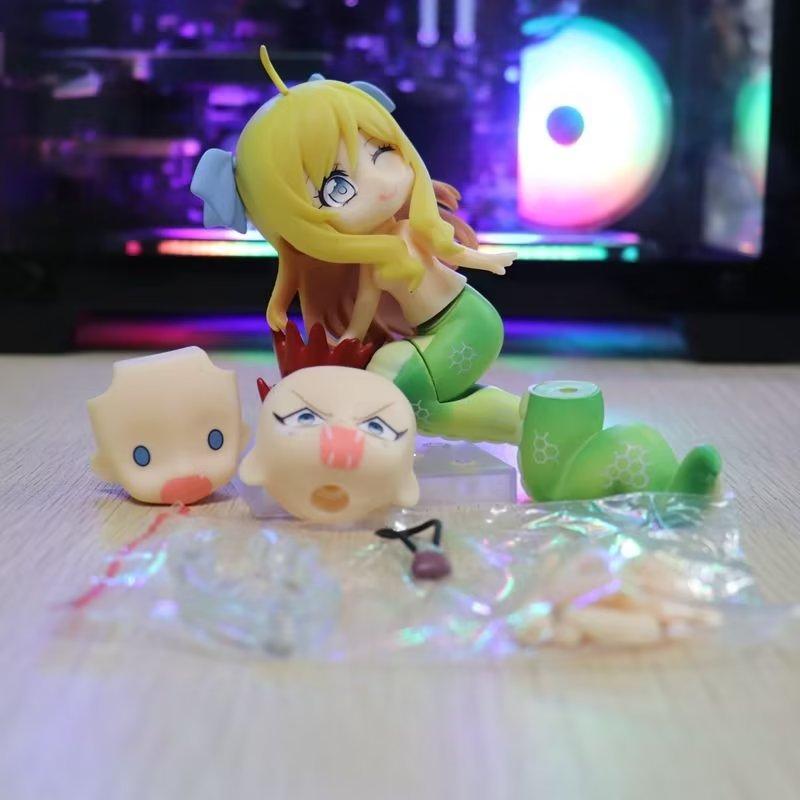 Evil God Dropkick On My Devil Girl: Evil God-chan Clay Figures Jashin-chan Doroppukikku Action Figures
