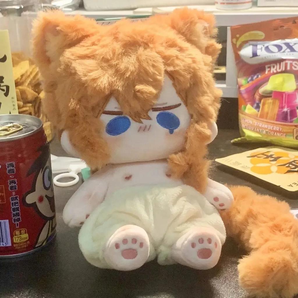 Bungo Stray Dogs Nakahara Chuuya 20cm Cotton Stuffed Doll Toys for Children Adult Collectible Gift Anime Peripheral Plush Puppet