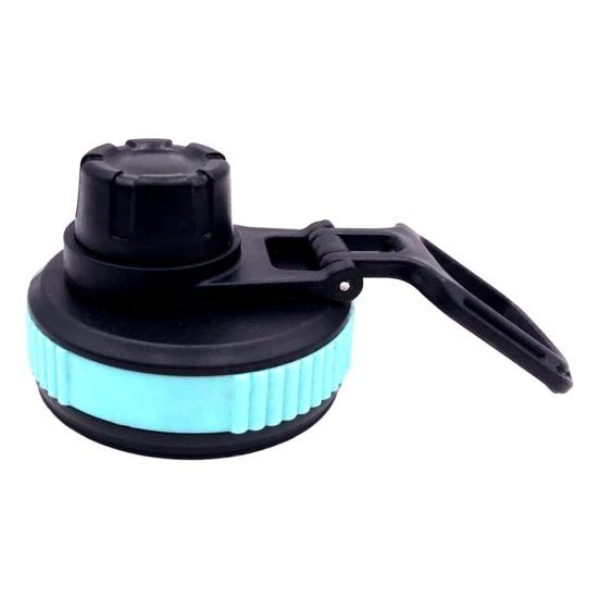 Flask Lid with Flexible Handle Food Grade Spill-proof Wide Mouth Insulated Water Bottle Lid Cover Replacement Parts