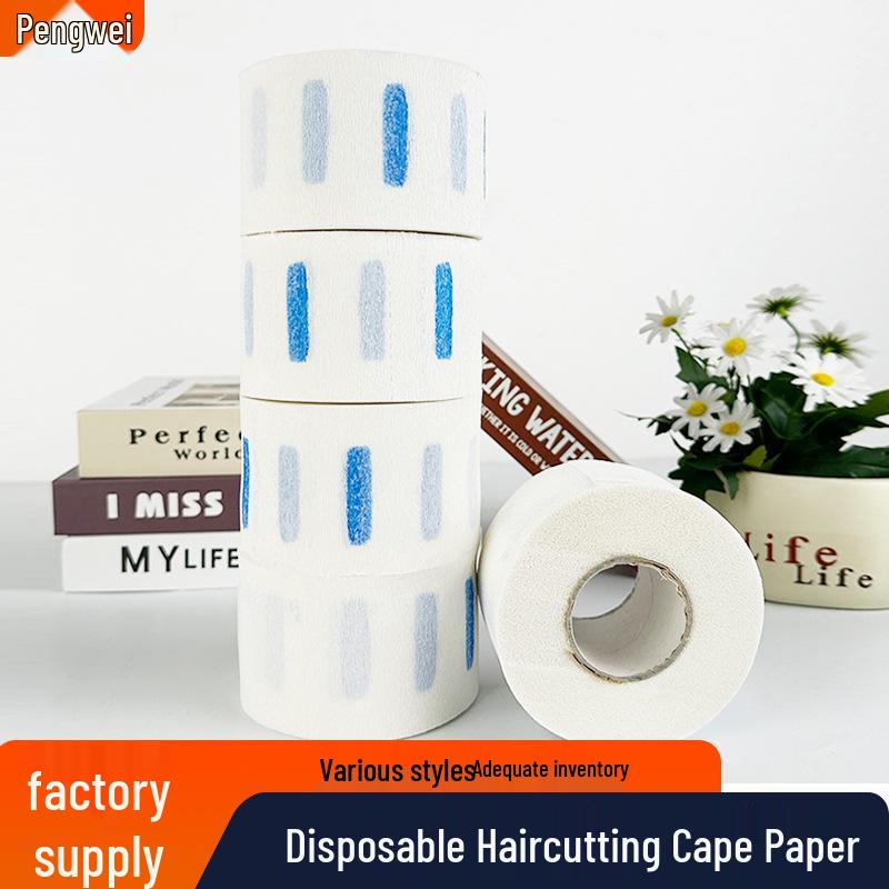 Disposable Barber Neck Cape Protector - Cotton Hair Salon Cape