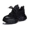 Height Increasing Women's Shoes Spring New Product Cowhide Thick Soled Shoes for Women's Casual Sports Shoes Platform Sneakers