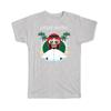 Gift T-Shirt : Saudi Arabia Arabic Funny Sheikh Art Print Palm Trees Country