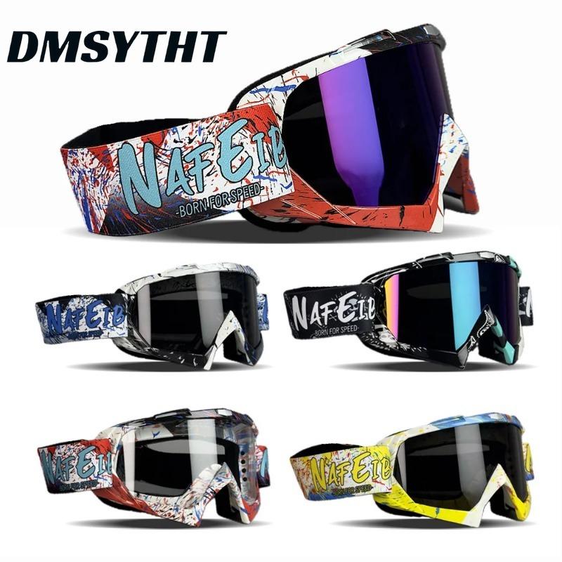 Non-polarized Motorcycle Goggles for Men Women Motocross Glasses Safety Protective Night Vision Helmet Goggles Vintage Driving Eyeglasses