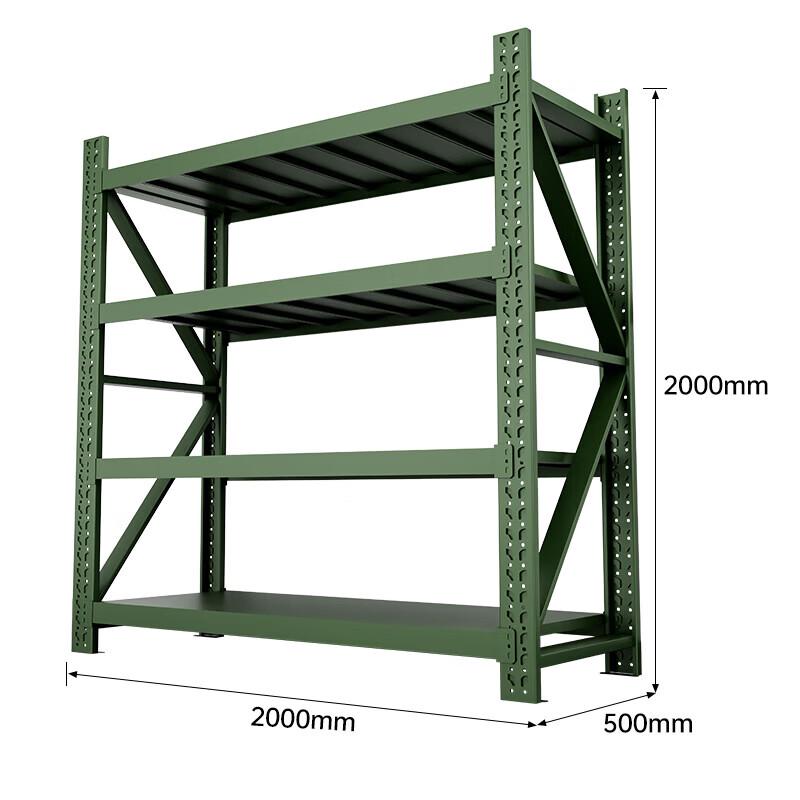 Military Green Heavy Duty Storage Rack