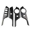 FOAL BURNING 4pcs/set Chrome Circular Car Door Window Lifter Cover Trim Sticker for Toyota C-HR CHR Accessories