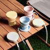 Silicone Folding Water Cup Portable Travel Outdoor Cup High Temperature Resistant Easy Storage Retractable Mini Water Cup