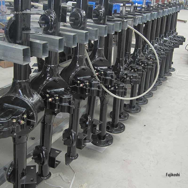 Electric Tricycle Rear Axle Assembly with Integrated Disc and Drum Brakes - Full Set of Accessories