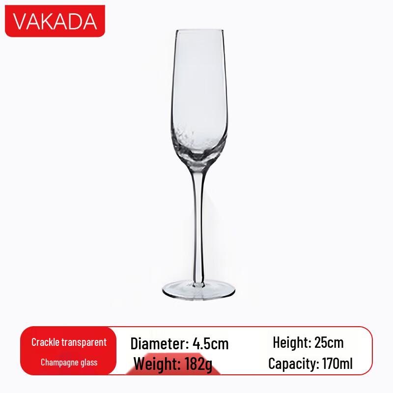 VAKADA High Borosilicate Glass Beverage Cup