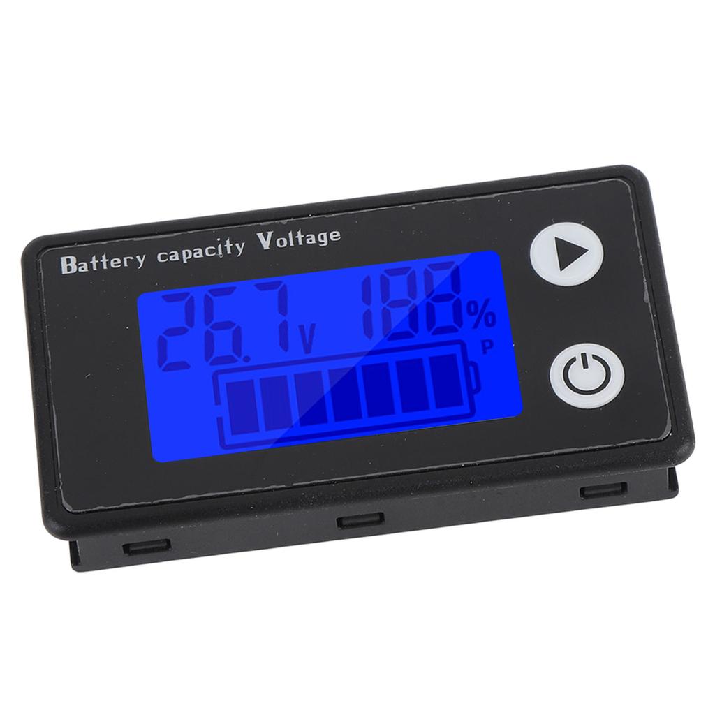 LCD Batterie Spannung Kapazität Anzeige 10100V 2 Draht Digitales Batterie Voltmeter Kapazitätsanzeige