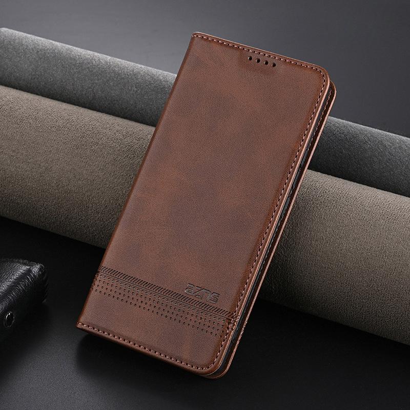 Suitable for 14 Xiaomi 15pro Phone Case with Magnetic Cow Pattern. 13xiaomi12 Full Package Shockproof 11T/10 Leather Case