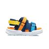 Li Ning Kinder Coca Sportsandalen Kindersandalen Blau Orange YKKR008-3