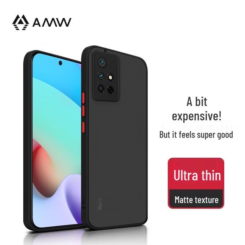

AMW Frosted Ultra-Thin Drop Protection Case for Redmi Note 11/11T