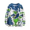 Christmas Day Sweatshirts For Children Boys And Girls Knit Sweater Cute Shirt Fall Crewneck Pullover Tops