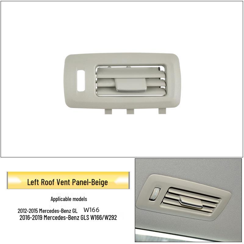 Mercedes-Benz ML/GL/GLE300/GLS350 W166 Kryt mřížky ventilace klimatizace na B-sloupku střechy