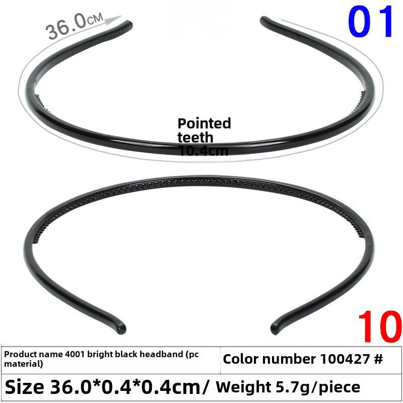 Highly Recommended Handmade Black Twisted Headband for Women - Perfect for DIY and Mother's Day.