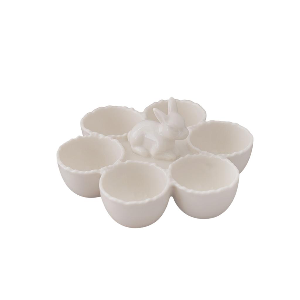 Cute Bunny-Shaped Egg Tray Table Decoration, Egg Tray Festive Decoration