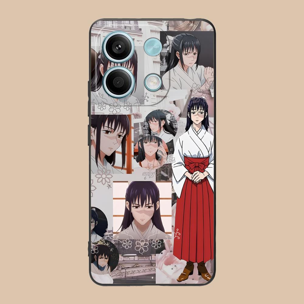 

JJK Utahime Iori Matte TPU Mobile Phone Case for POCO F8 F7 F6 F5 F4 F3 F2 Pro GT C75 C71 C65 C61 C40 Pro Ultra Colorful Cover Poco C40