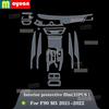 For BMW M5 F90 - Gearbox Panel Navigation Screen Automotive Interior TPU Protective Film Anti-Scratch Sticker