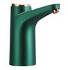 Water Bottle Dispenser USB Charging Electric Drinking Water Pump for Office School Hospitals Retro Green