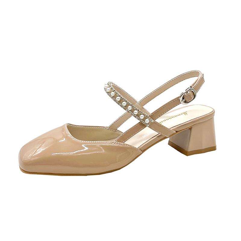 Women High Heels Sandals Crystal Dress Elegant Shoes Designer Woman Pumps 2025 Summer Trend Brand Casual Mujer Zapatos