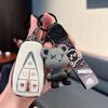 Car Key Case Changan Unit Unik Cs35Plus Cs35 Cs55 Cs75 Plus Eado Uni-T Uni K Oushang Oshan X5 X7 Ev Keychain Cover Shell Fob