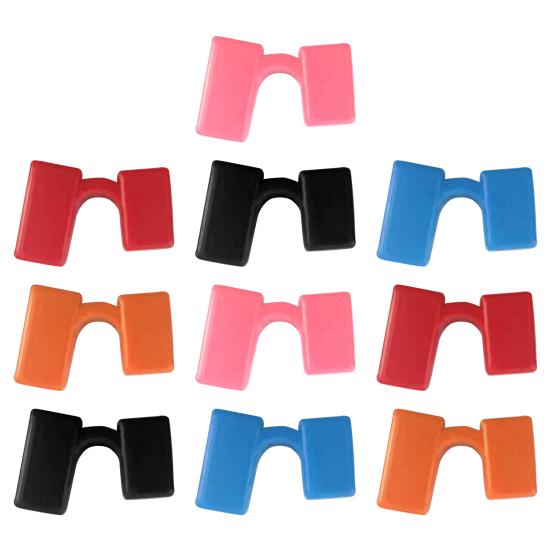 

10 шт./компл. эргономичный надежный пластиковый практичный противоскользящий тренажер для палочек для еды