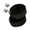 2PCS Bike Handlebar Tape Anti Slip Shock Absorption Wear Resistant Black Cycling Handle Wrap