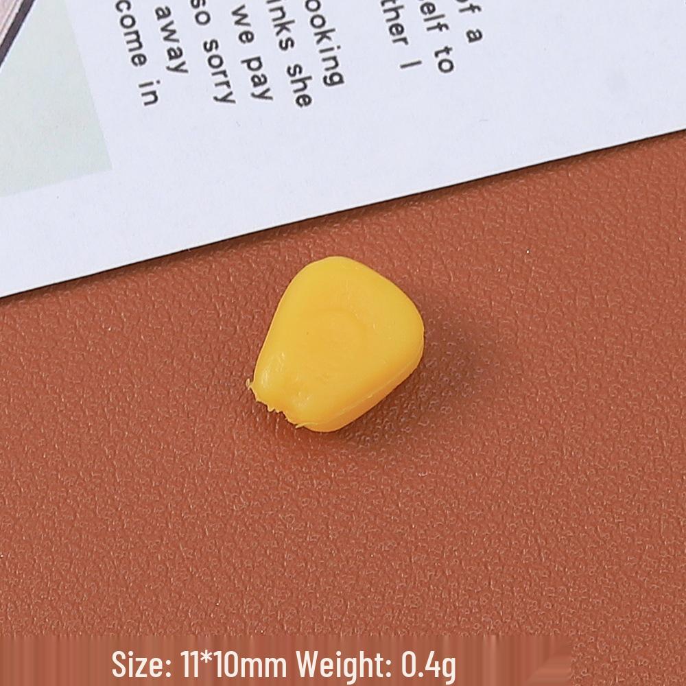 DIY Resin Play Food Accessories: Corn, Shrimp, Cream Glue, Hair Clip Figurines