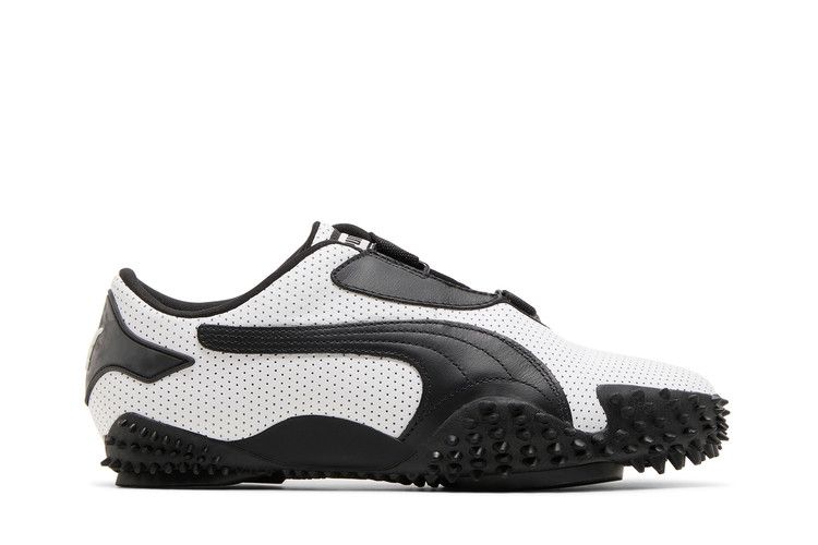 Puma Mostro Perforated Leather White Black