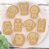 8 Stücke 3D Hund Backformen Keks Form Diy Cookie Werkzeuge Geschenk Kuchen Dekorieren Werkzeug